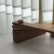 جاشمعی چوبی تاشو بزرگ 