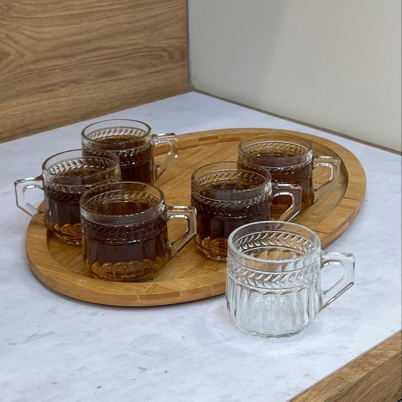 فنجان 6 عددی طرح سزار - نوری تازه 