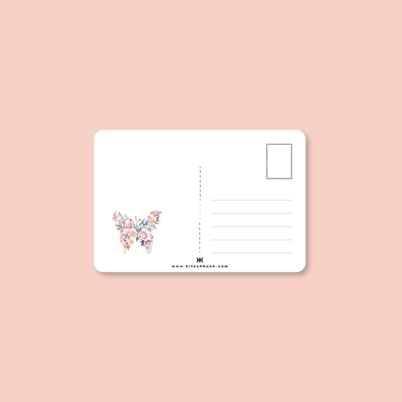کارت پستال "Butterfly"