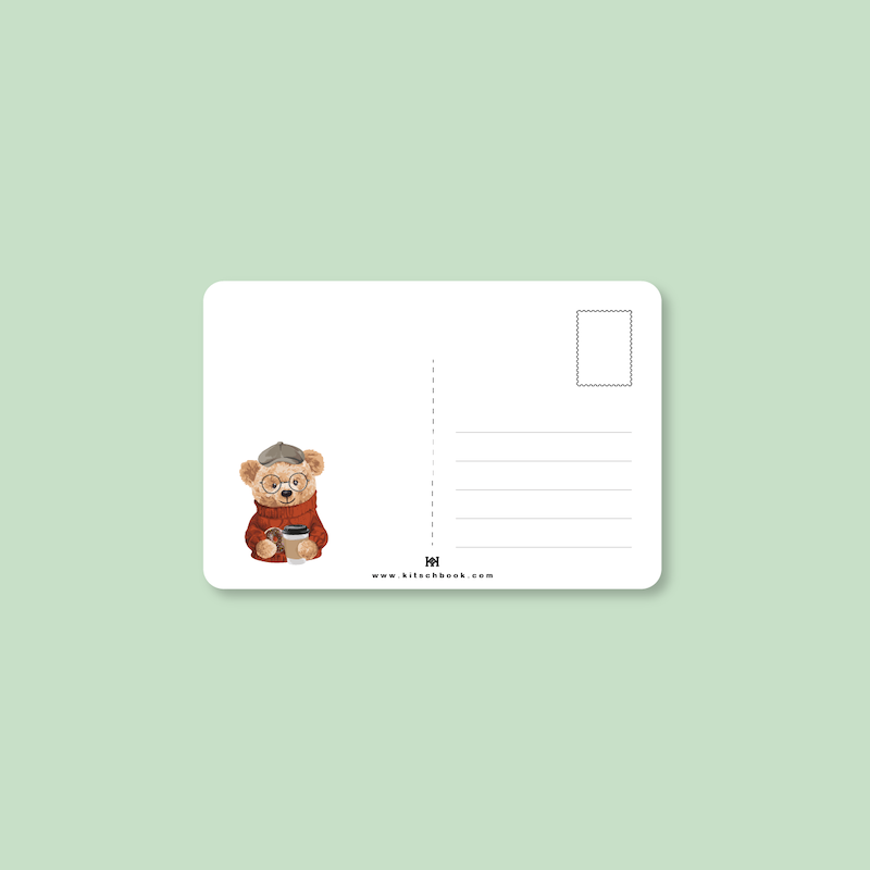 کارت پستال "Teddy"