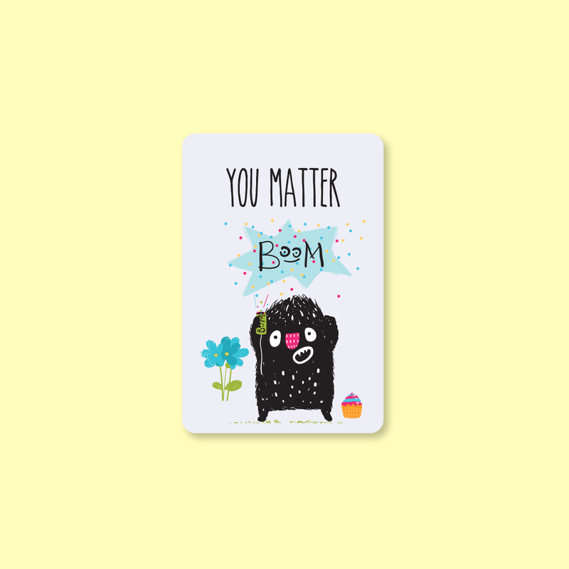 کارت پستال "You Matter"
