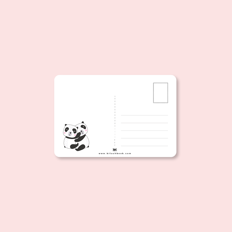 کارت پستال "Hug"