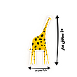 استیکر "Giraffe"