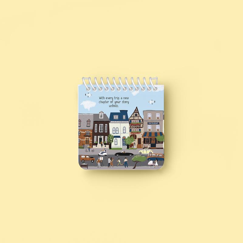 دفتر یادداشت مربعی "City "