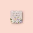 دفتر یادداشت مربعی " Bloom "