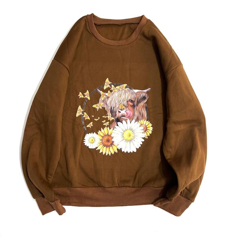 دورس قهوه ای pretty cow