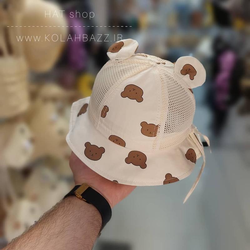 کلاه باکت بچگانه طرح تدی
