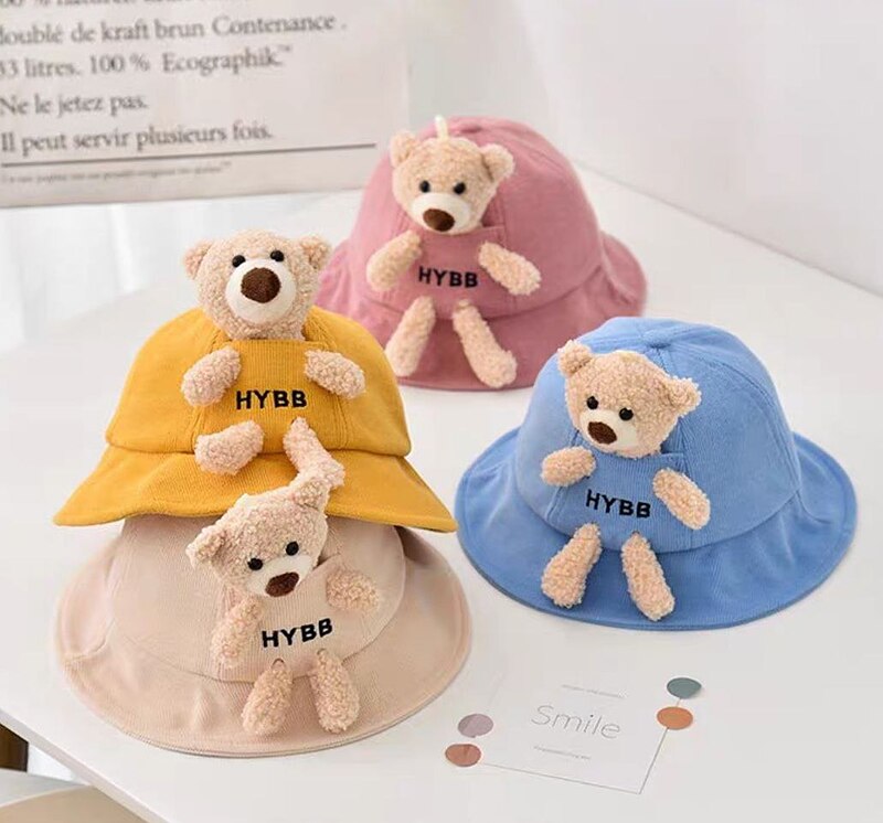 کلاه باکت عروسکی تدی
