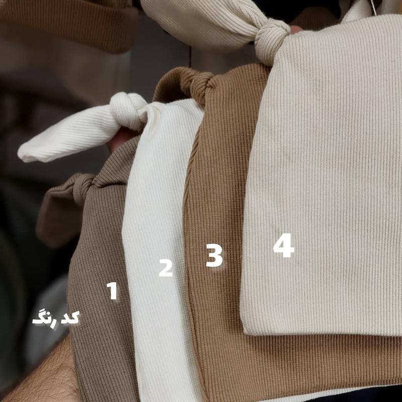 کلاه نخی خرگوشی ، بچگانه ،پارچه ای مناسب پاییز و زمستان  رنگهای نود