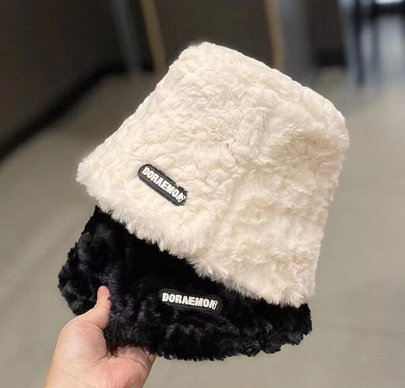 کلاه باکت پارچه بره ای وارداتی 
