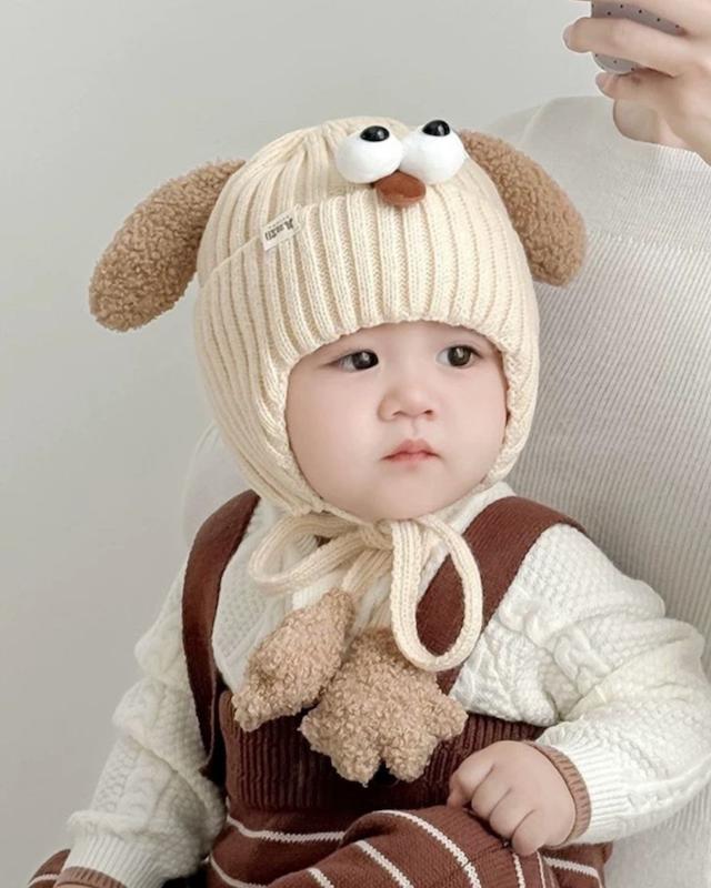کلاه گوشدار چشم قلمبه وارداتی بچهگانه