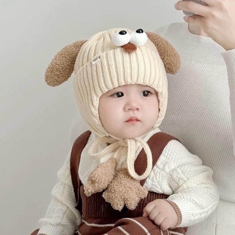 کلاه گوشدار چشم قلمبه وارداتی بچهگانه