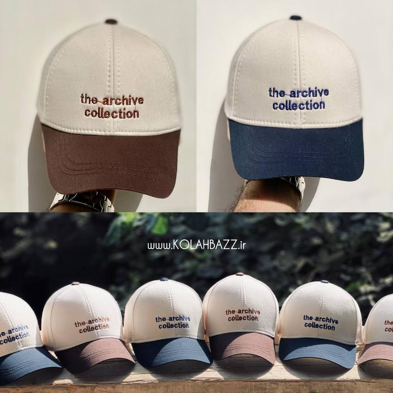 کلاه بیسبالی دورنگ منگو