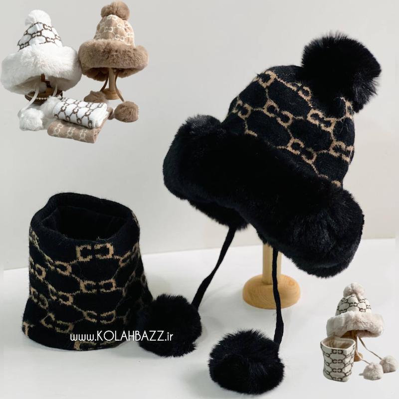 کلاه شال روسی داخل خز وارداتی کیفیت تضمینی