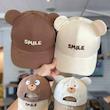 کلاه بیسبالی بچگانه طرح smile پشت کلاه گلدوزی داره در رنگهای خاص