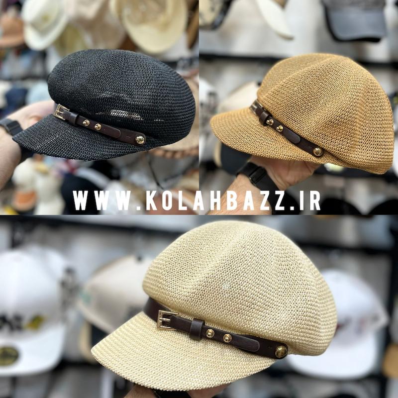 کلاه باراتایی کنفی حصیری (برت نقابدار)
