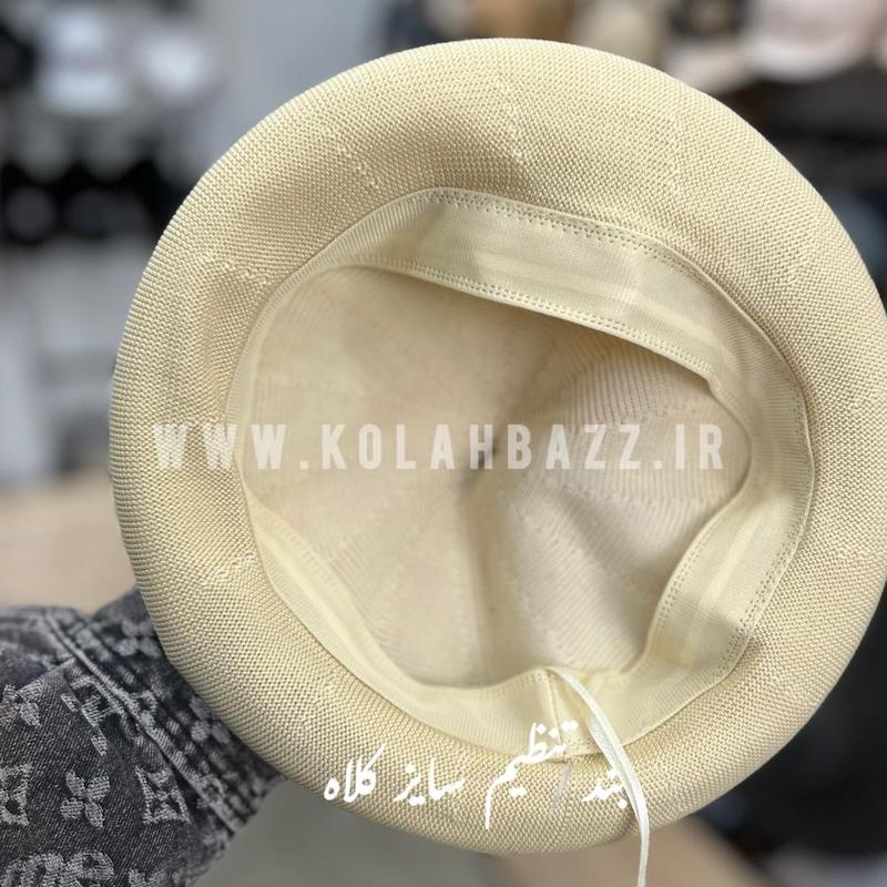 کلاه برت کنفی خنک و تابستانی وارداتی (کلاه کج،هنرمندی)