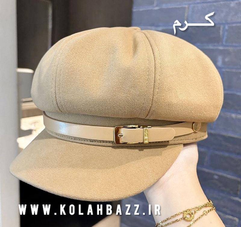 کلاه باراتایی ، کاپیتانی جنس کتان (برت نقابدار-وارداتی