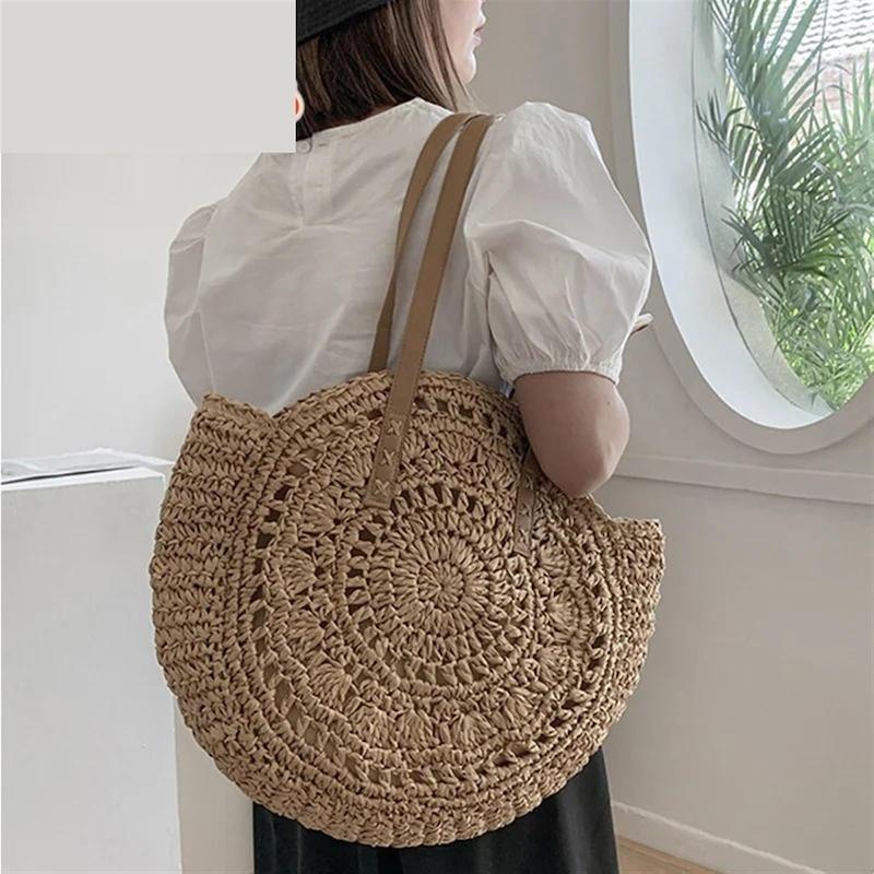 کیف رافیا درجه یک مدل گرد خورشیدی