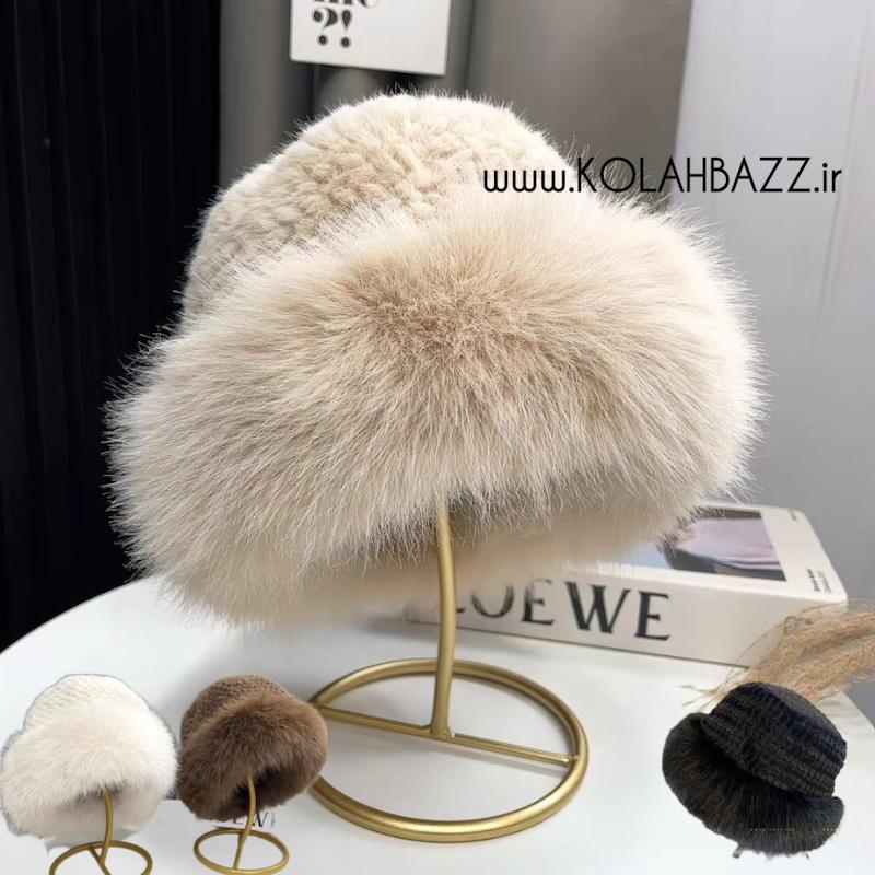 کلاه روسی وارداتی خز ماهی  خاص 