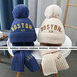 کلاه شال زمستانی boston بچگانه 