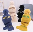 کلاه شال زمستانی boston بچگانه 