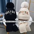 کلاه شال زمستانی boston بچگانه 