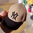 کلاه بیسبالی نقابدار کرم LA , NY , ICON وارداتی 