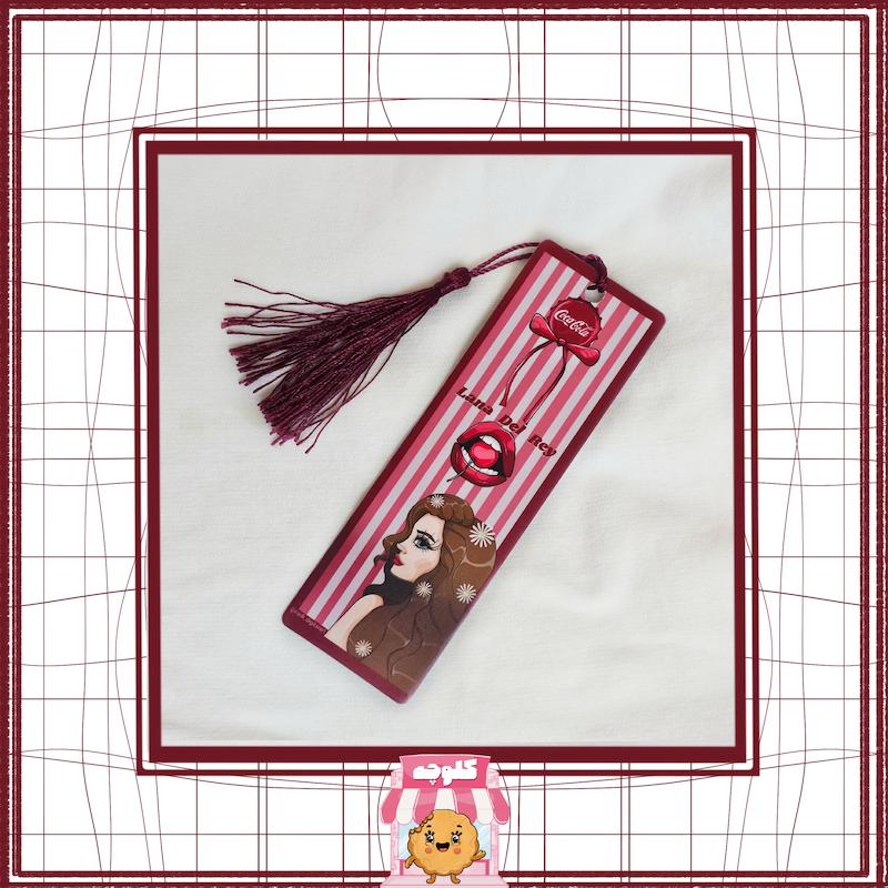 بوک مارک طرح لانا دل ری (Lana Del Rey)