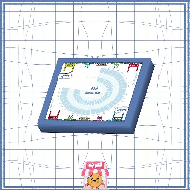 نوت پد هبیت ترکر طرح ربات