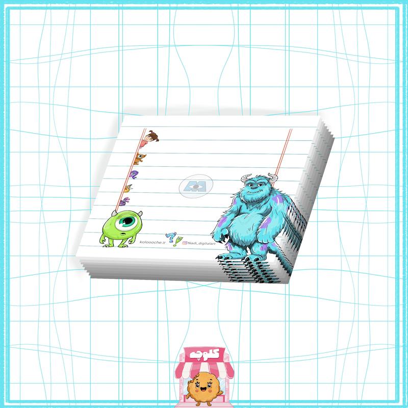 نوت پد کارخانه هیولاها