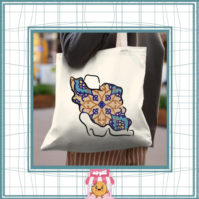 تت‌ بگ طرح کاشی ایرانی