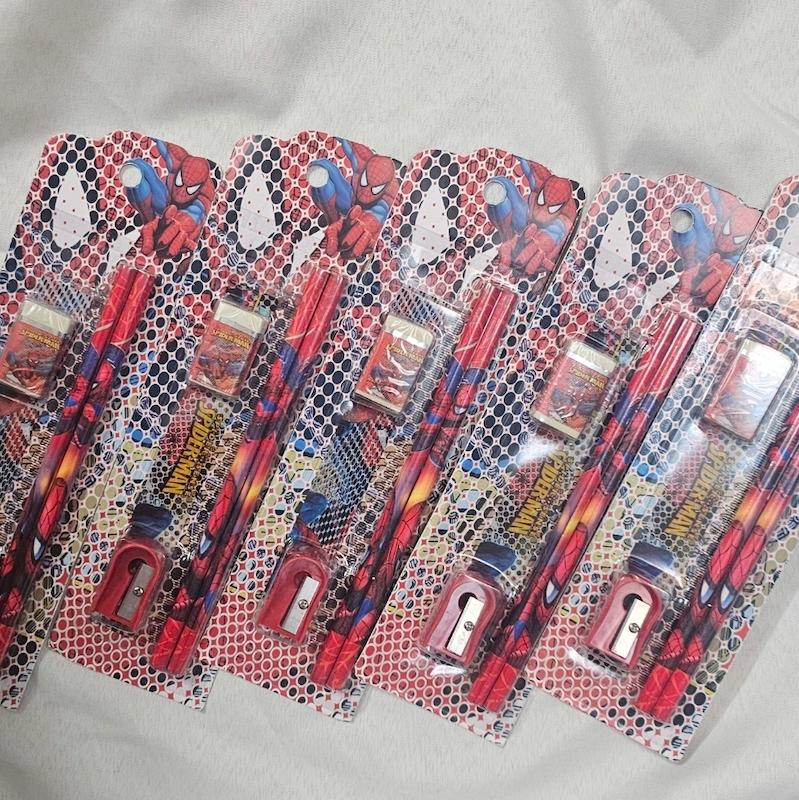 ست تحریر ۵ تکه مرد عنکبوتی