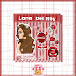 استیکر لانا دل ری (Lana Del Rey)