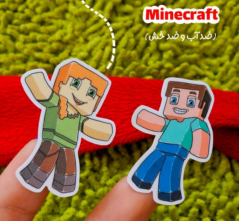 استیکر  Minecraft