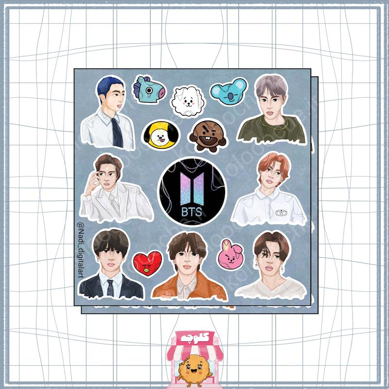 استیکر Bts