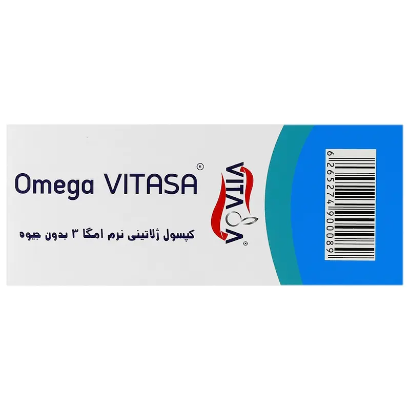 امگا 3 بدون جیوه 1000 میلی گرم ویتاسا