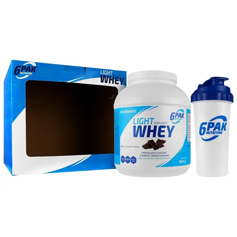 لایت وی 1800 گرم سیکس پک | Light Whey 6 PAK 1800G
