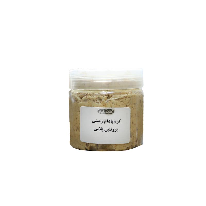 کره بادام زمینی پروتین پلاس ساده 250 گرم