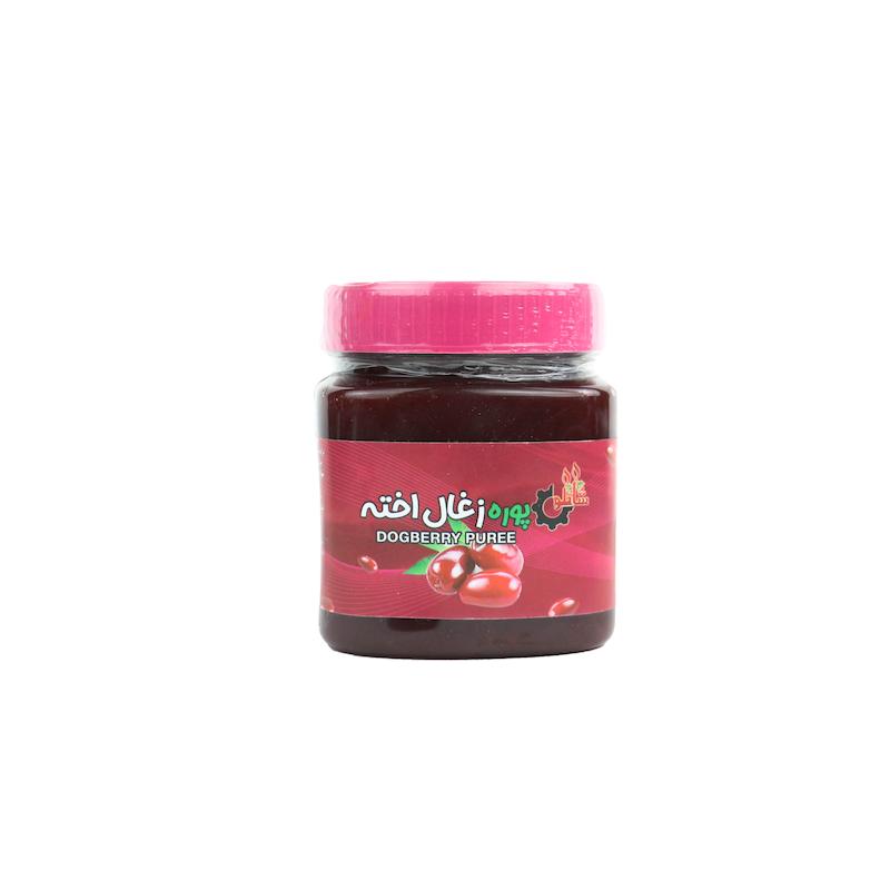 پوره زغال‌اخته طبیعی و خالص