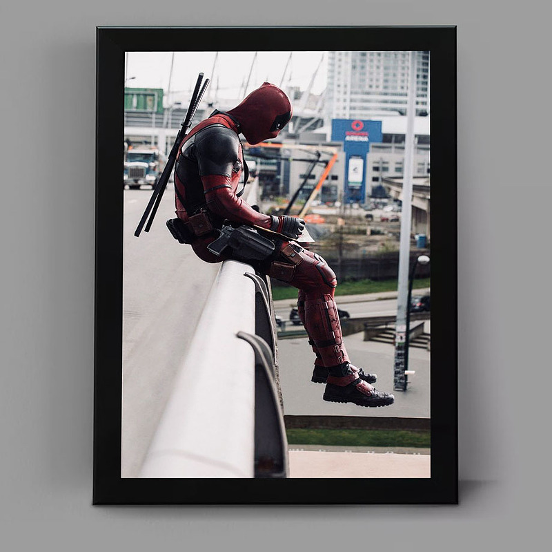 تابلو گیمینگ طرح deadpool کد 4