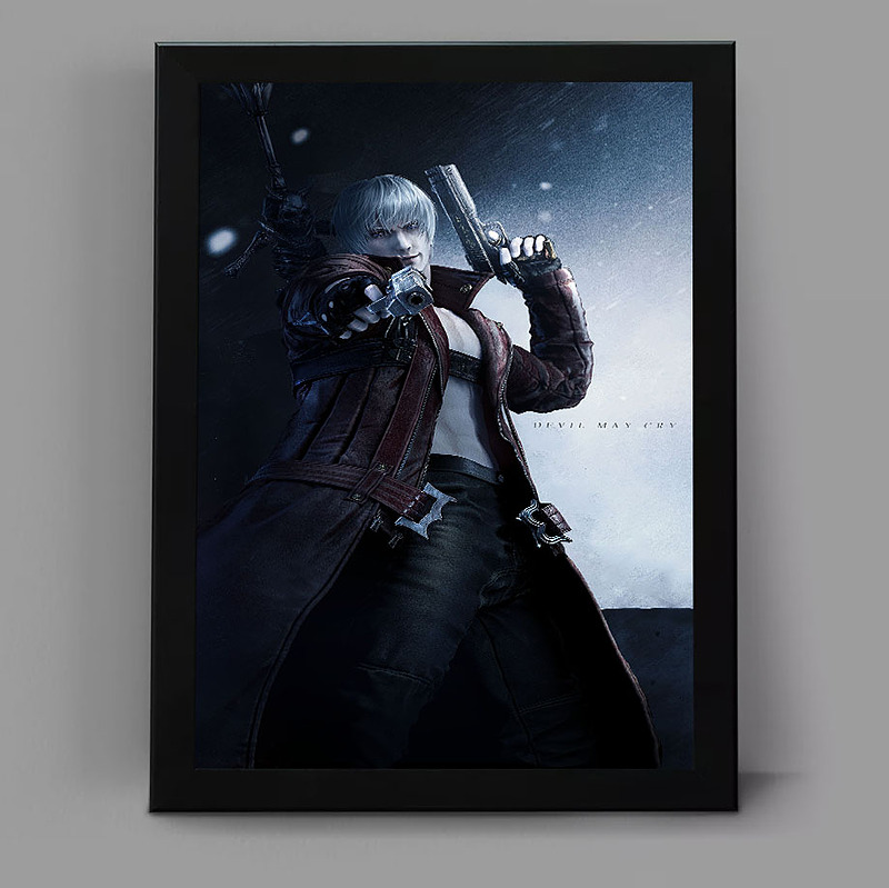 تابلو گیمینگ طرح devil may cry کد 5