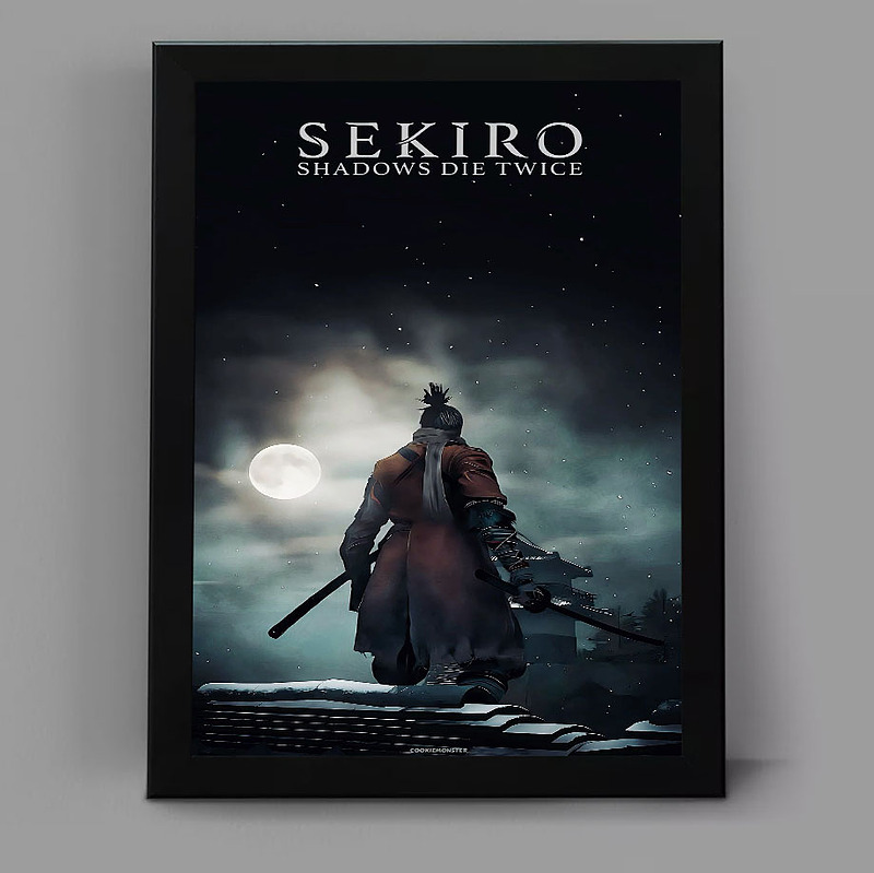 تابلو گیمینگ طرح sekiro کد 3