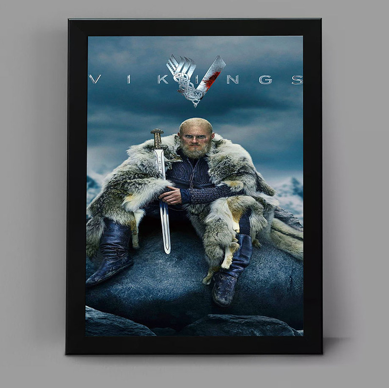 تابلو طرح سریال VIKINGS  کد 9