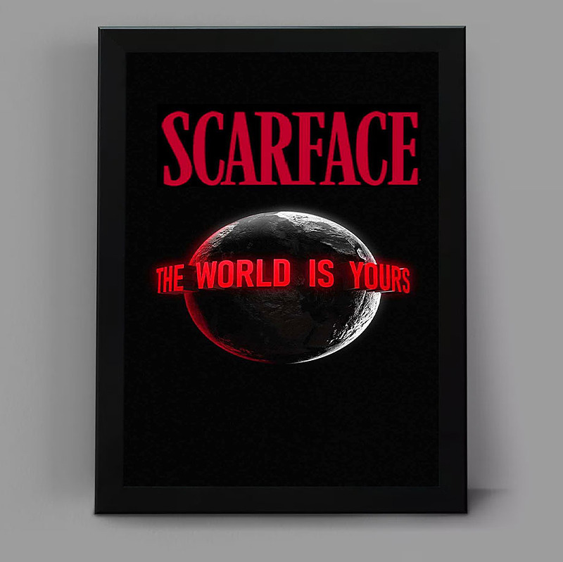 تابلو طرح سریال scarface کد 5