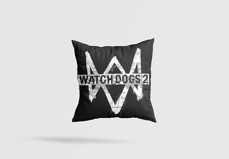 کوسن گیمینگ طرح واچ داگز watch dogs