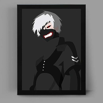 تابلو انیمه ای طرح توکیو غول tokyo ghoul