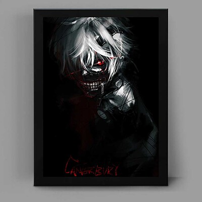 تابلو انیمه ای طرح توکیو غول tokyo ghoul