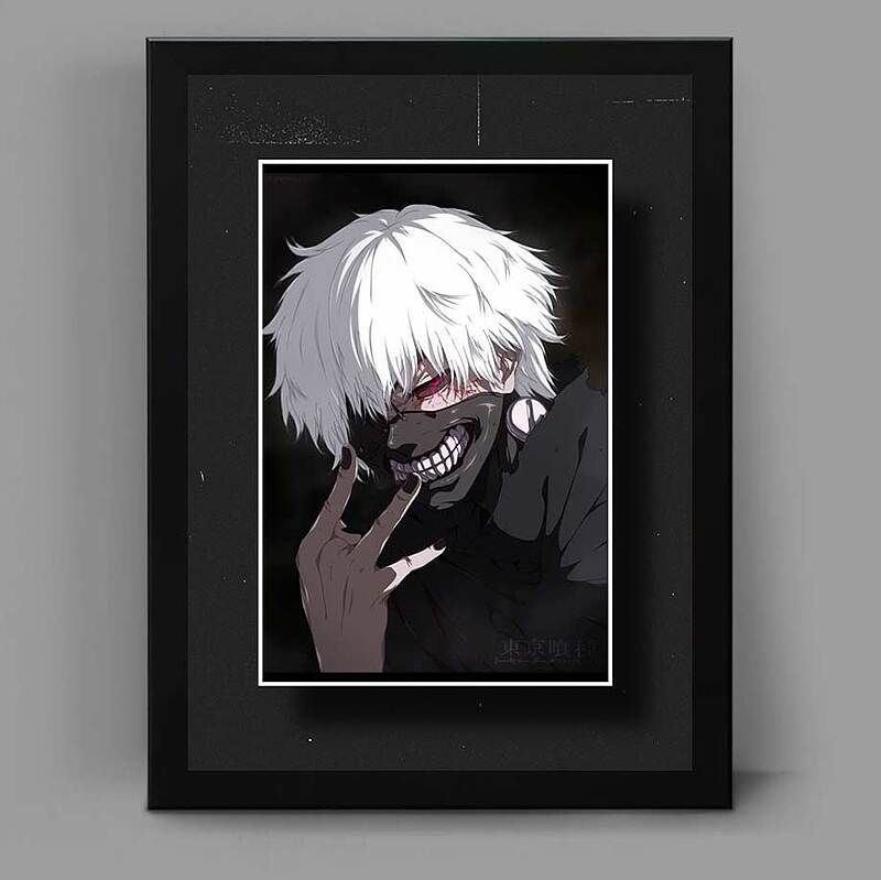 تابلو انیمه ای طرح توکیو غول tokyo ghoul