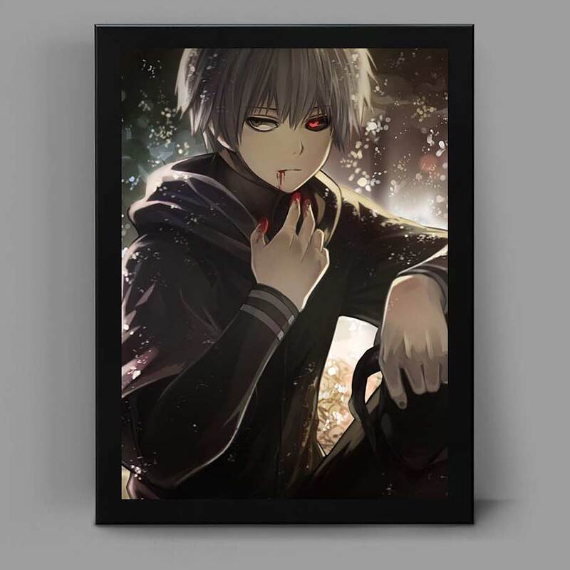 تابلو انیمه ای طرح توکیو غول tokyo ghoul